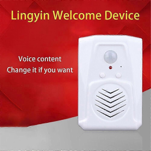 Μίνι Pir Motion Sensor Activated Music Sound Player Υπενθύμιση Φωνής μεγάφωνου 1