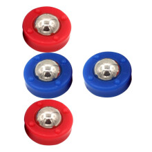 2 Sets Multifunctional Table Football Machine Roll Balls for Blue and Red Board Game for Fun and Excitement for Indoor Games