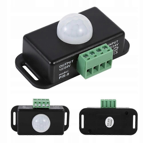 Αισθητήρας κίνησης DC12v / 24v με LED Pir