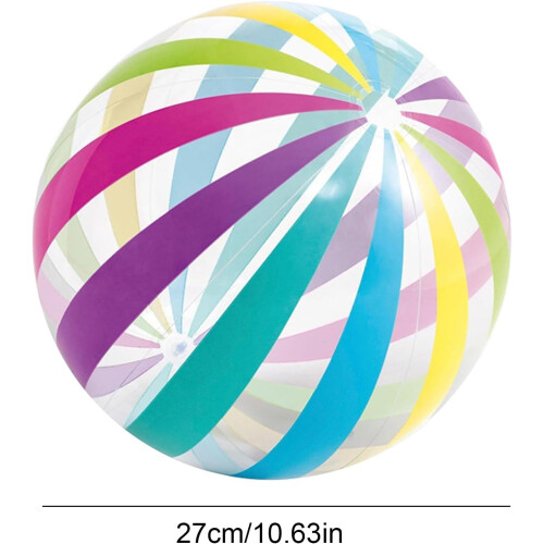 Beach Balls  Interactive Small Beach Balls  Durable Inflatable Rainbow Ball  Summer Water Features 2