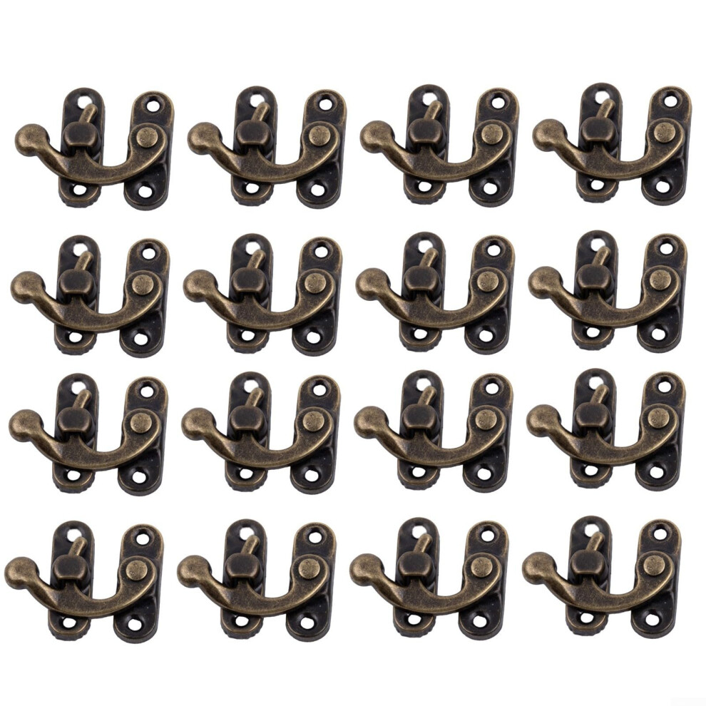 Antique Bronze Hasp Lock Set For Jewelry Boxes And Decorative Use, 30Piece 9412369982070