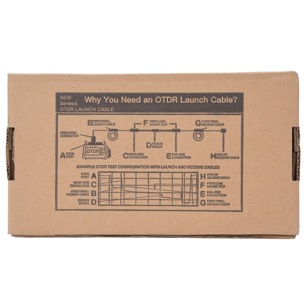 OTDR Fiber Optic Launch Kabel Box Lc UPC Lc UPC