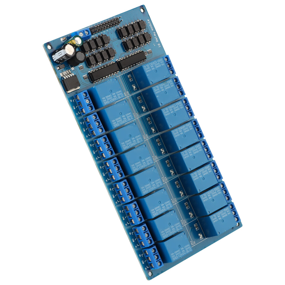 16-Kanal-Relaismodul, elektromagnetische Platine