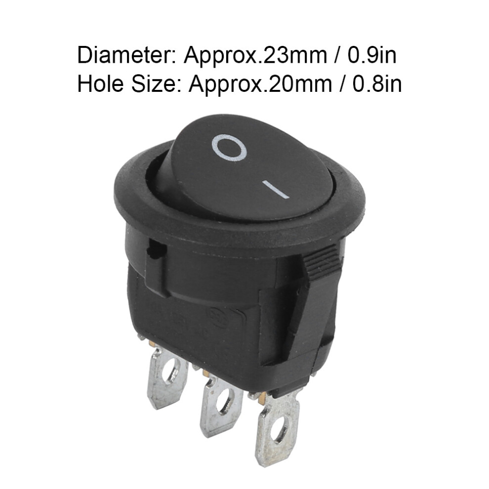 10 stücke 23mm Mini Wippschalter 3Pin 2Position