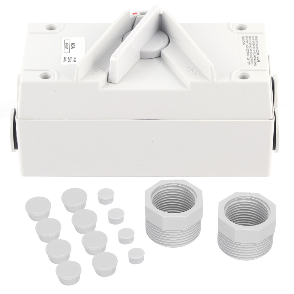 Wasserdichter Trennschalter 3-Phasig 4-Stufig 7406045880288