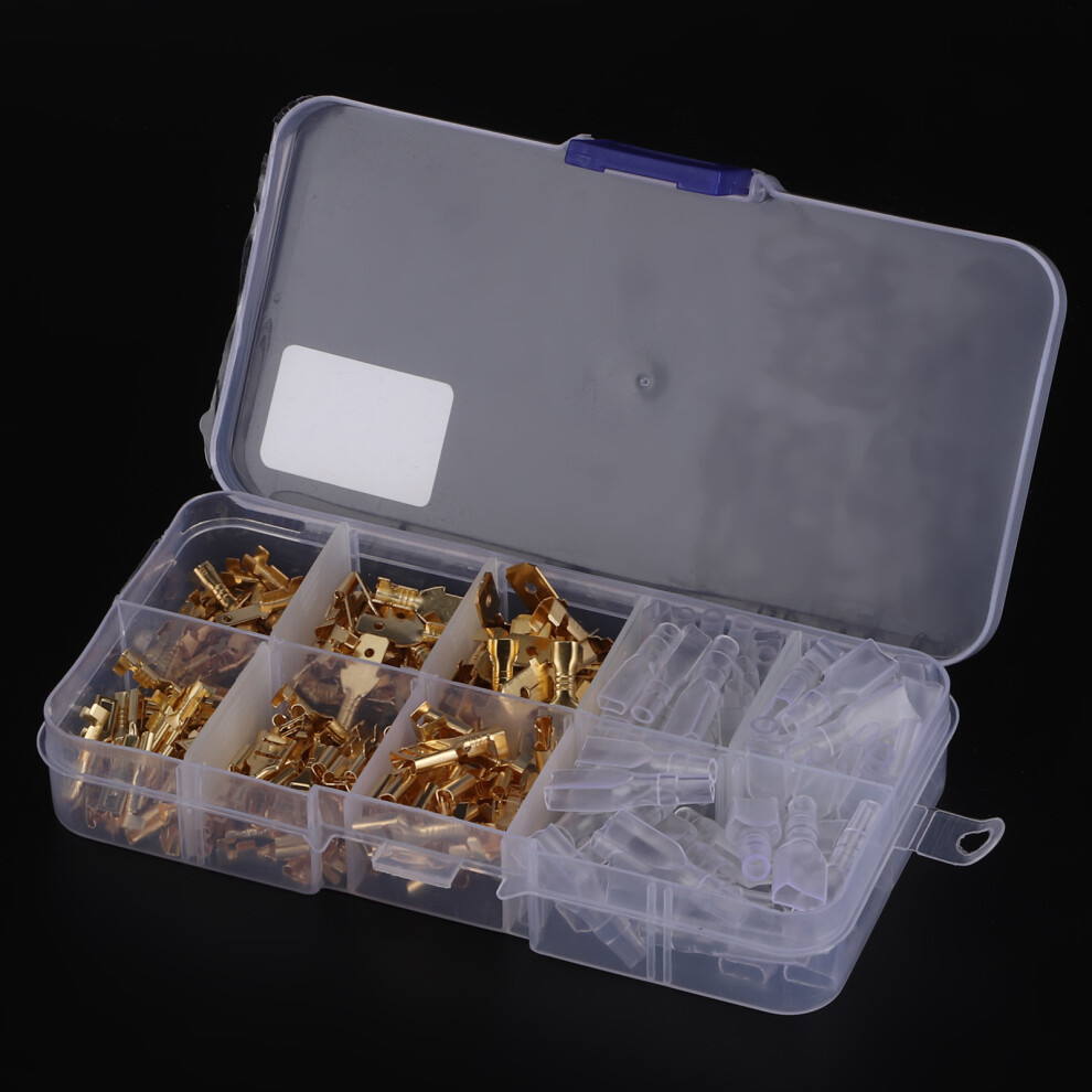 210 Stã¼Cke 2,8/4,8/6,3 Mm Gold Isolierte Mã¤Nnlich 7406045880479