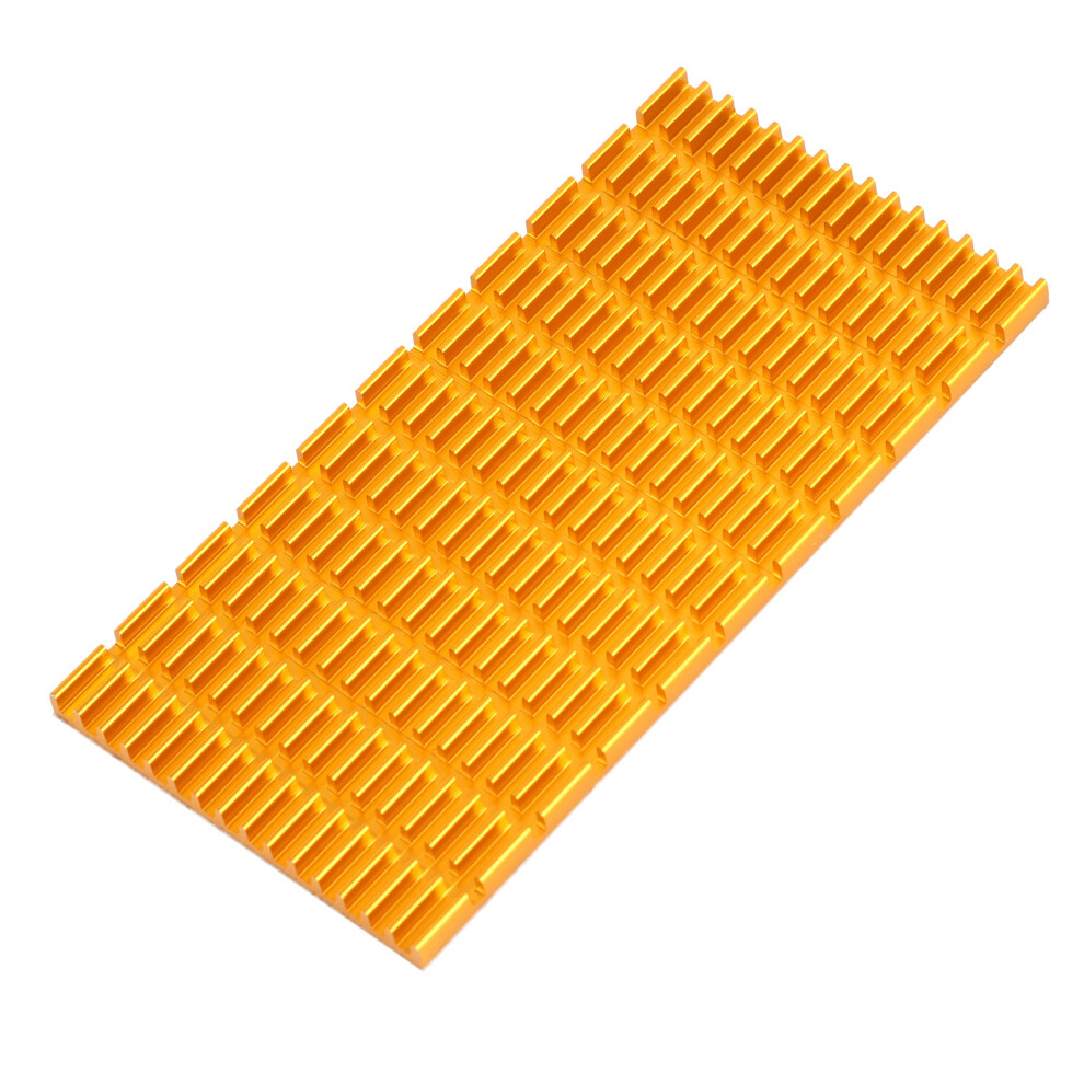 2 Stã¼Cke Aluminium Kã¼Hlkã¶Rper Wã¤Rmeleitkleber Gold 7406045880530