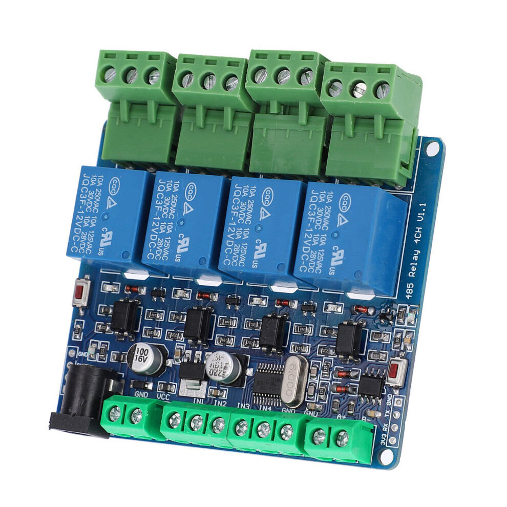 4-Kanal-Relaismodul, 12 V, hochpräziser