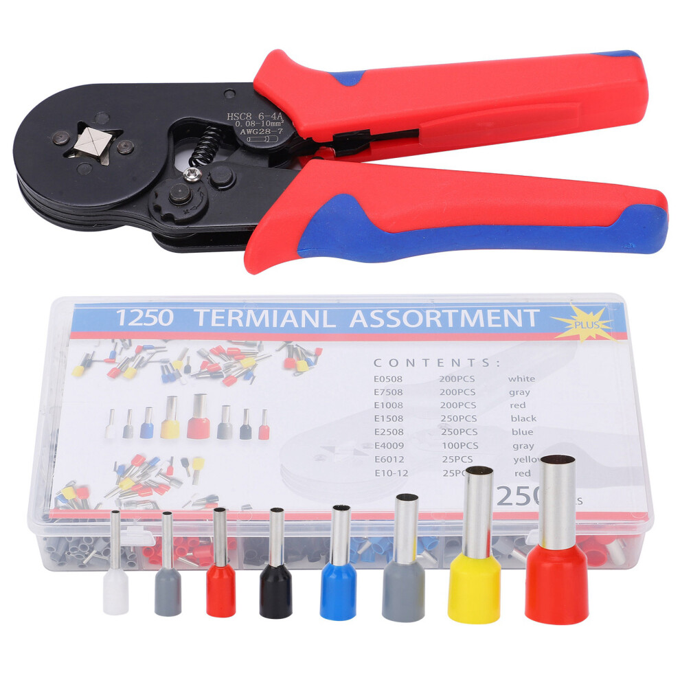 1250-teiliges Terminal-Sortiment, isolierte