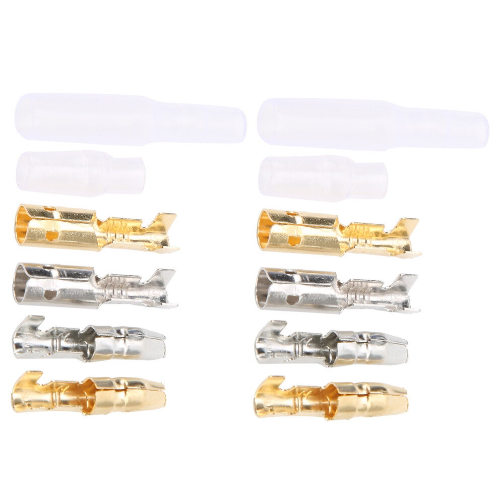 400Pcs Motorcycle Electrical Connectors Kit - 3.9Mm Male Female Assortment 9351378519245