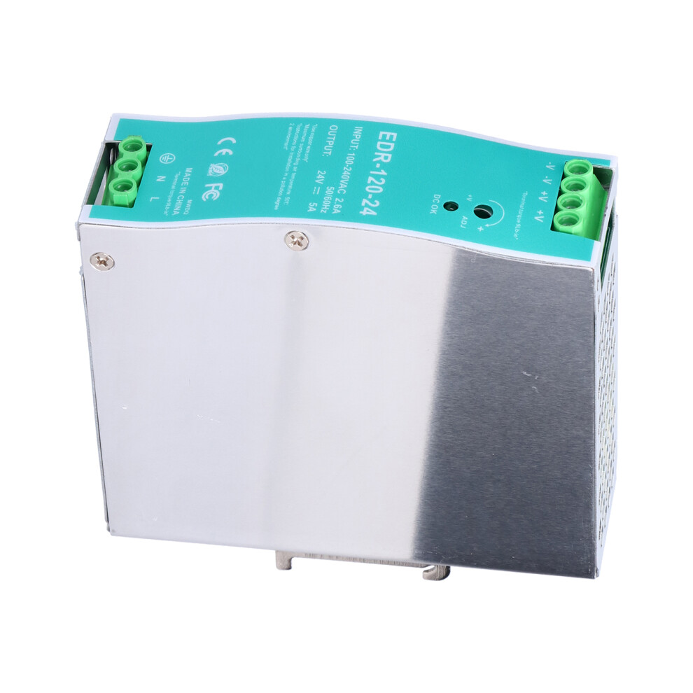 Edrâ120Â24 120W 24V 5A Industrial Rail Power Supply Aluminum 9301377925912