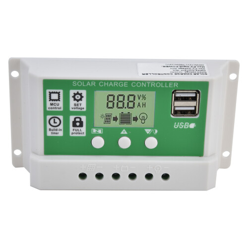 Smart Charge Controller Dual USB Solar Lade Panel 2