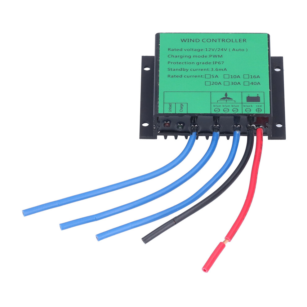 Wind Turbine Controller Pwm 12V/24V 40A Ip67 Low Voltage Regulator 4661377351803