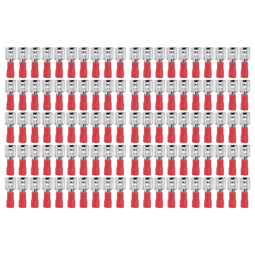 100 Stück isolierter Spatendrahtverbinder,