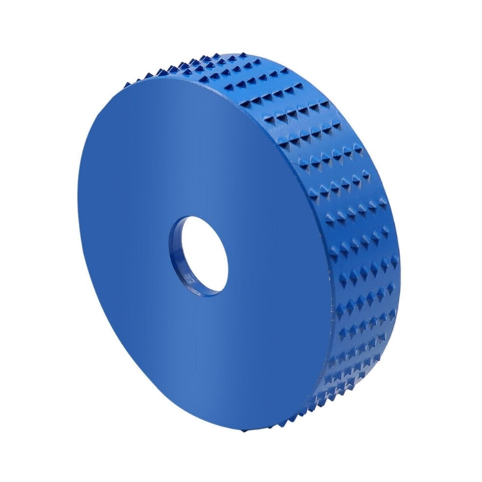 Grinding Wheel Round Wood Angle, Sanding Carving Rotary Tool Abrasive Disc 75Mm, Tungsten Carbide Coating, Blue 16Mm 9189345935787