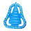 Thick Inflatable Pet Float Swimming Pool Bed, Dog Pool Floating Bed, Easy Inflate Deflate, Compact Storage 1