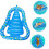Thick Inflatable Pet Float Swimming Pool Bed, Dog Pool Floating Bed, Easy Inflate Deflate, Compact Storage 3