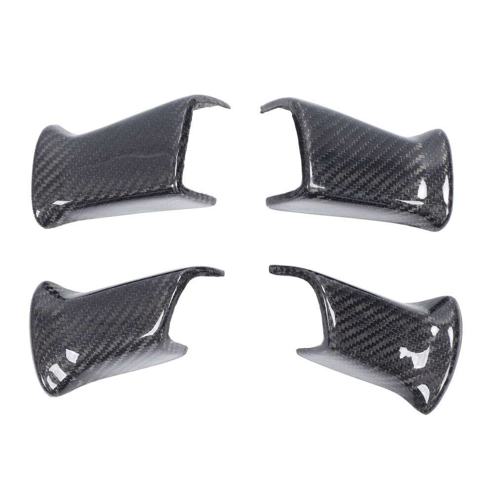 Upgrade Interior Carbon Fiber Style Interior Steering Wheel Trims Luxury Looking Scratch Resistant Dur And Protective Easy Install High Class Decor 9190834586304