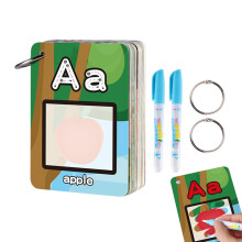 Alphabet Water Painting Cards Educational Toy for Children 26 Alphabet Watercolor Coloring Books