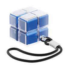 Magnetische pelletarrangeur, kubuspelletcontainer,-Blauw