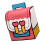 Backpack, Handheld Gift Box, Paper Bag, Gift Storage Box-Red 7