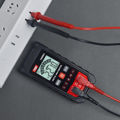 TA806A Multimeter Compact ABS Housing Auto Recognition Home And Office Use Multifunctional Electrical Tester 1