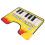 Bodenmatte für E-Pianos, lustig, entspannend, 5