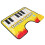 Bodenmatte für E-Pianos, lustig, entspannend, 7