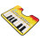 Bodenmatte für E-Pianos, lustig, entspannend, 9