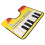 Bodenmatte für E-Pianos, lustig, entspannend, 3