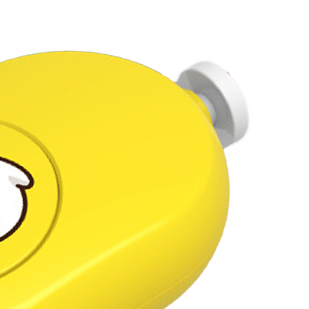 Baby Electric Nail File Quiet With 4 Grinding Heads & Duck Pattern Yellow