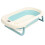 Faltbare Babybadewanne mit Temperatursensor, 10