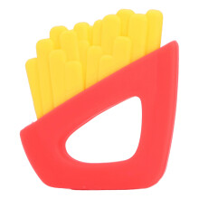 Silicone French Fries Schnuller für Babys - Reduziert Angst und Juckreiz, Weich