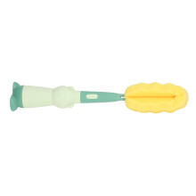 3-in-1 Silikonflaschenbürstenset – langlebig, weich, verschleißfest, grün