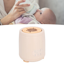 Automatischer Baby-Milchflaschen-Shaker 5 Einstellungen 360 drehbar USB wiederaufladbar Beige