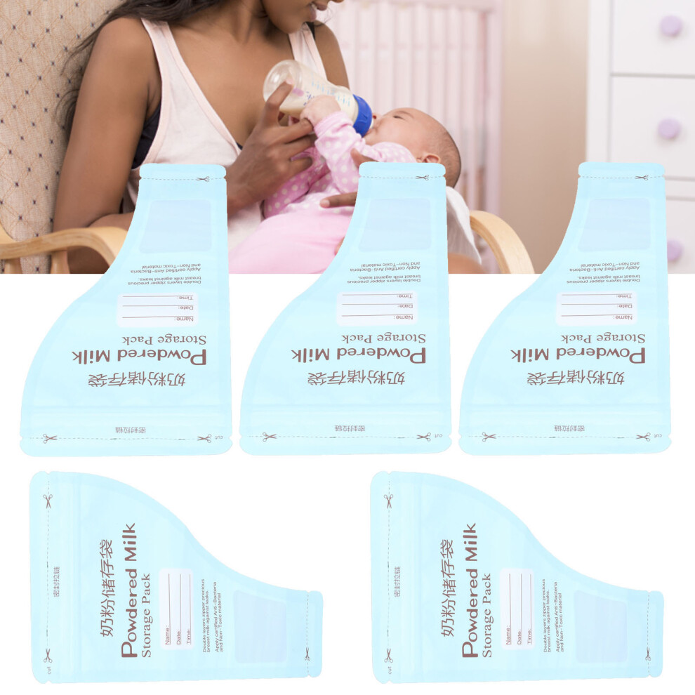 30Pcs Pp Milk Powder Bags, Safe, Portable Baby Food Containers Light