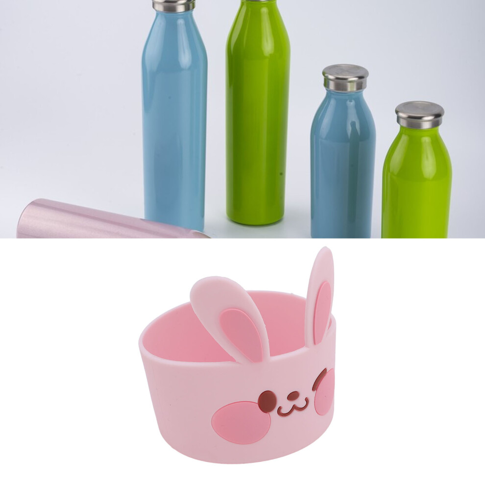 3 Stück Silikon-Wasserflaschen-Schutzhülle,