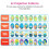 Projection Learning Drawing Board ABS Projector Toy for Creativity Blue 31x19x34cm 5