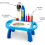 Projection Learning Drawing Board ABS Projector Toy for Creativity Blue 31x19x34cm 2