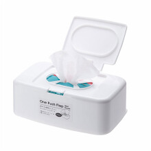 Wet Wipes Dispenser with DustProof NonSlip Base for Home Car Office and Desk Tissue Storage Box