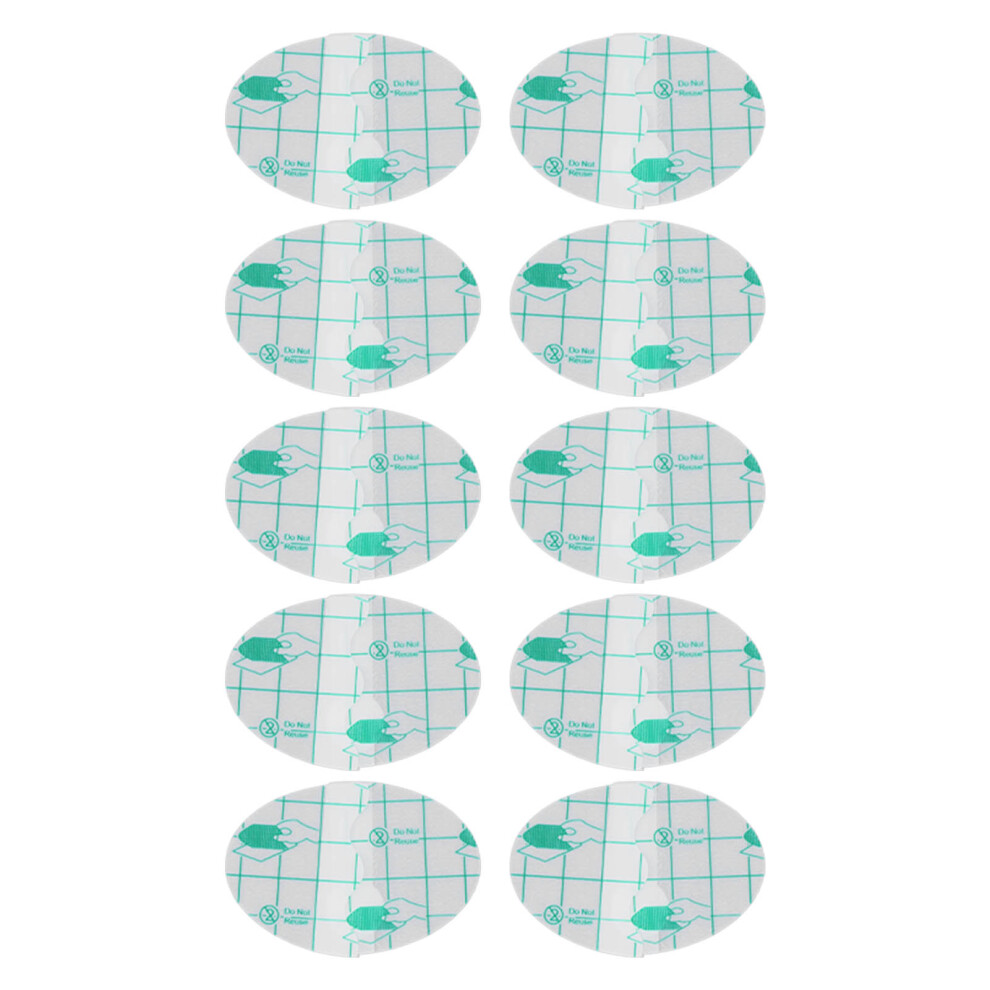 50pcs Baby Shower Waterproof Disposable Ear Covers Stickers Transparent