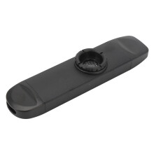 Double Head Electric Kazoo in Black with Adjustable Tones for Guitar Fans