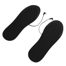 2 Stück beheizbare Einlegesohlen Größe L USB-waschbare Fußwärmer für Männer