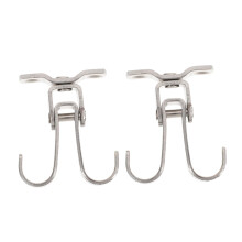 1 set ceiling hook hook made of stainless steel wall hanger ceiling hanger wall hook silver rust steel