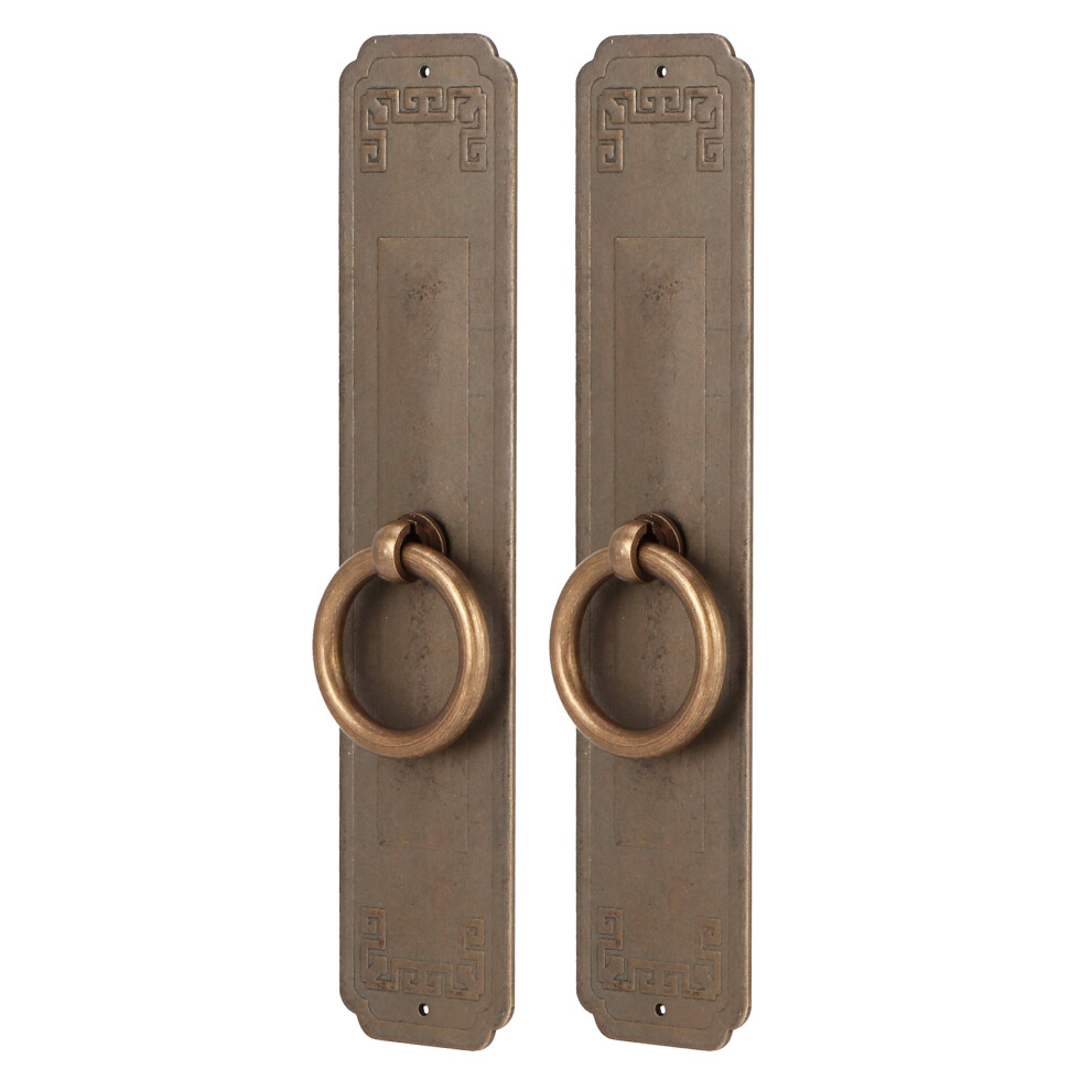 Chinese Style Handle Single Hole Cabinet Pull 16Cm Copper Hardware 7901379433112