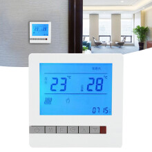 AC220V Water Floor Heating Thermostat with LCD Display, 1 Control