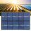 1,9 W 5 V Mini Polysilizium Solar Panel Modul 9