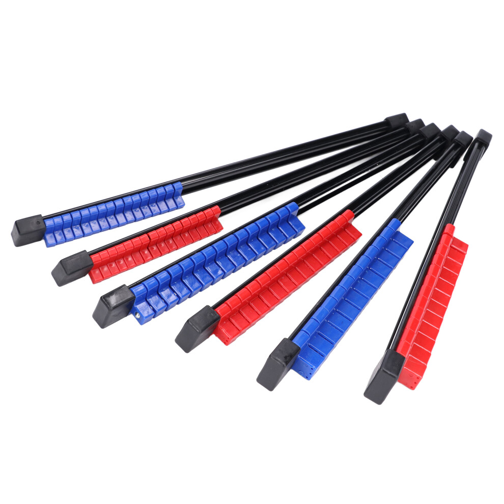 6Pcs Socket Organizer Tray Multipurpose Abs Fits 1/4In 3/8In 1/2In Tools 8441376592737