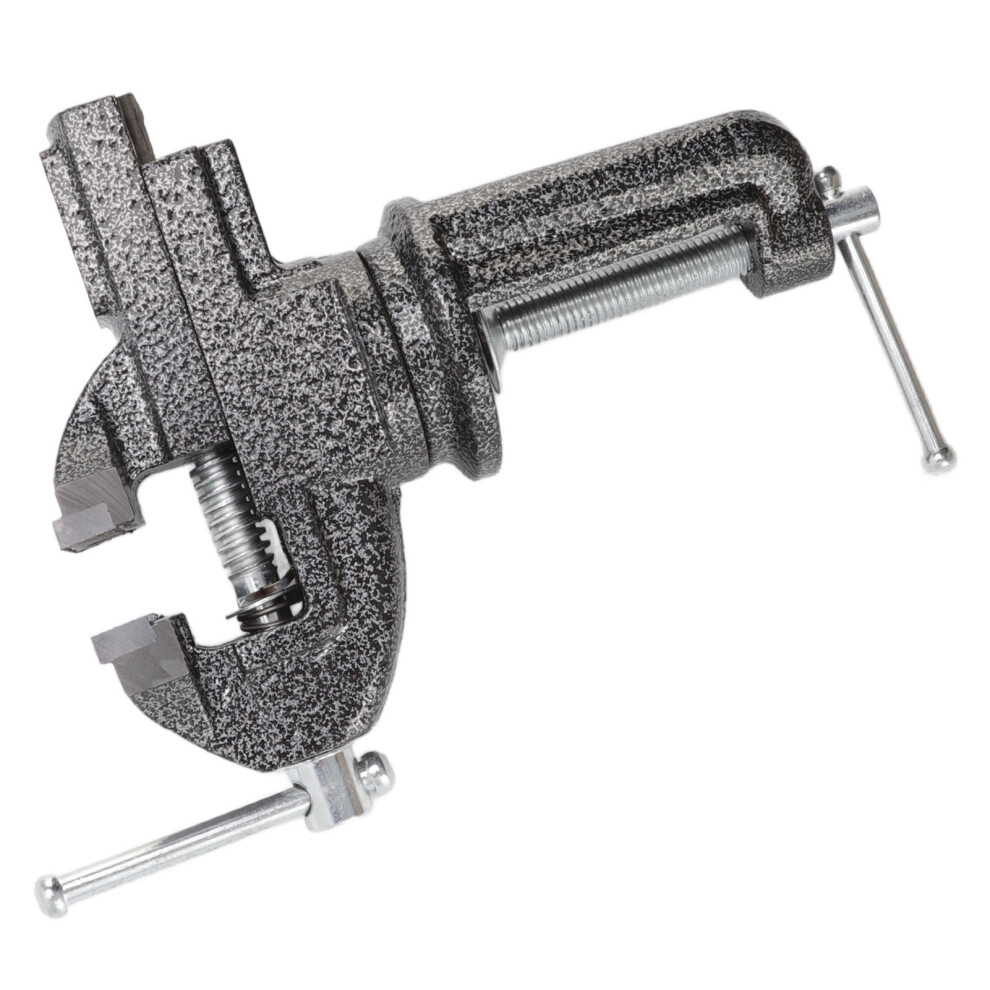 Bench Vise 360 Rotating Cast Steel Clamp For Woodworking & Jewellery Making 8441373694175