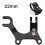 Bicycle Conversion Kit Adjustable Disc Brake Mounting Bracket 32mm Compatible With All Bikes 3